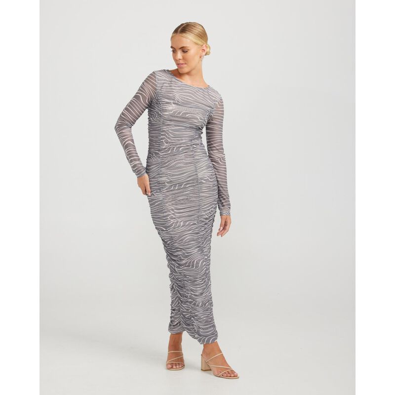 Charlie Holiday Valentina Ruched Dress image number 3
